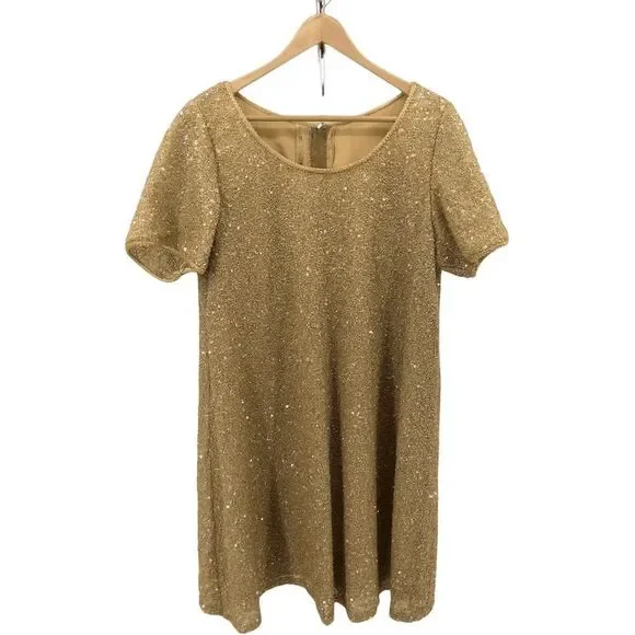 Vintage | Dresses | 6shandmade Gold Beaded Sequin Cocktail Dress Short Sleeve | Poshmark Vintage | Dresses | 6shandmade Gold Beaded Sequin Cocktail Dress Short Sleeve | Poshmark